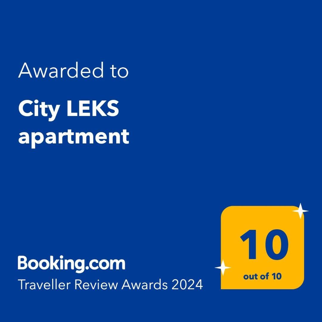 City Leks Apartment Skopje Eksteriør bilde