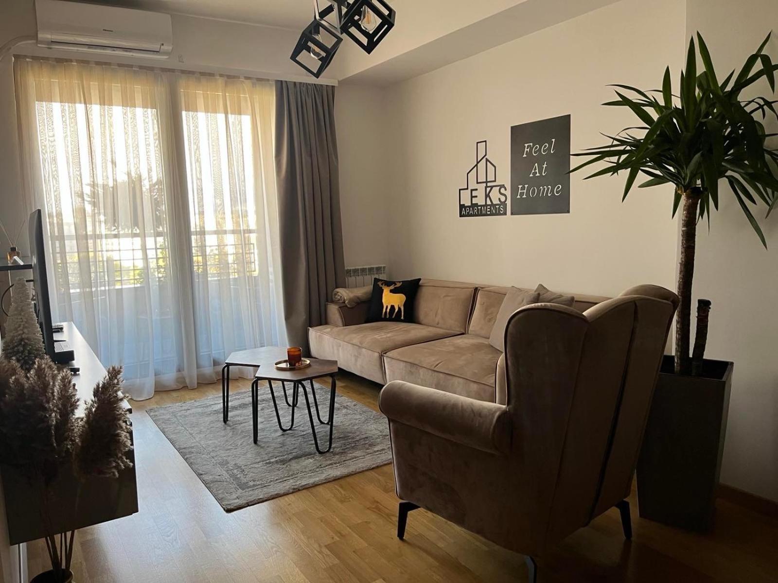 City Leks Apartment Skopje Eksteriør bilde