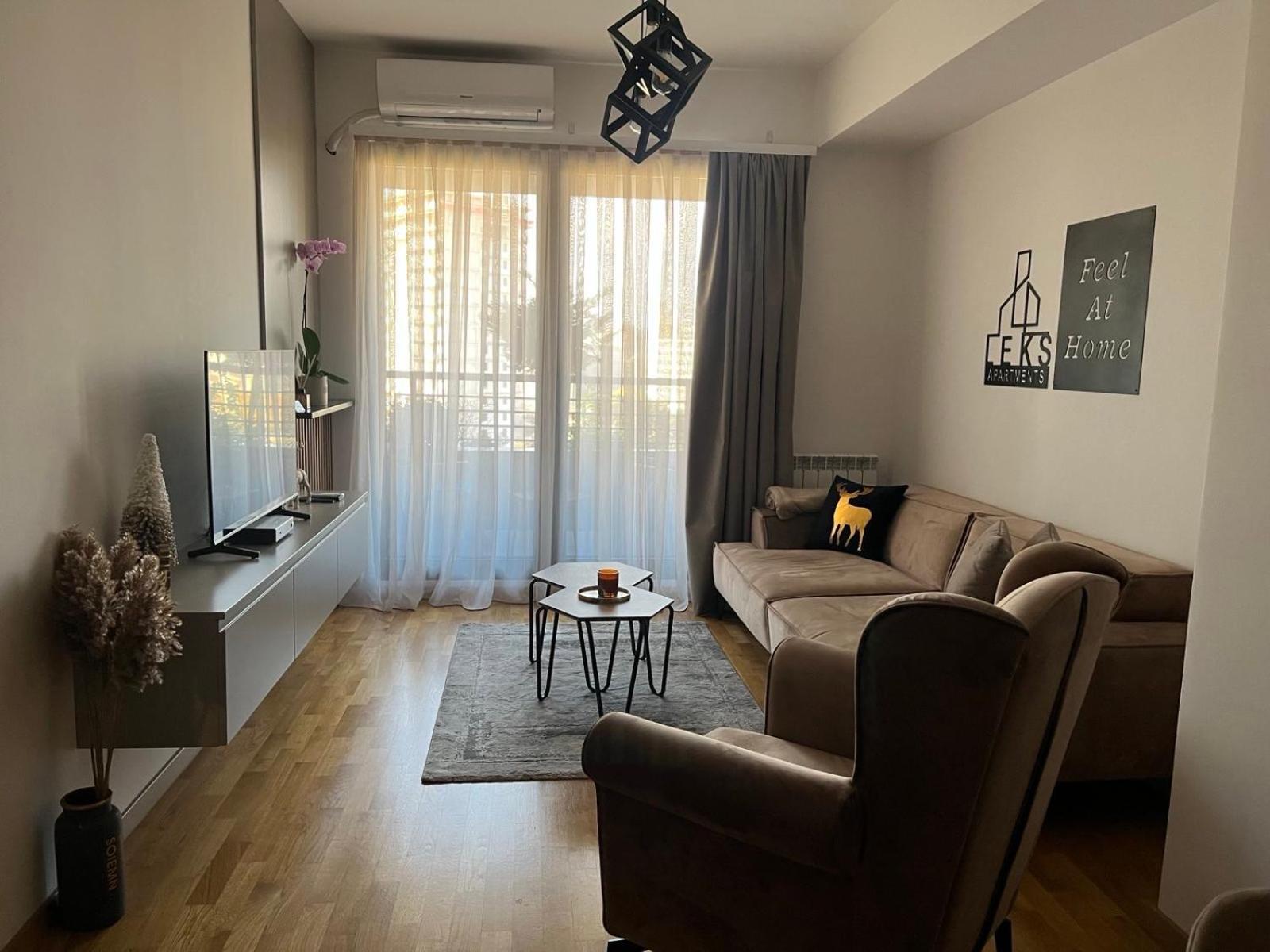 City Leks Apartment Skopje Eksteriør bilde