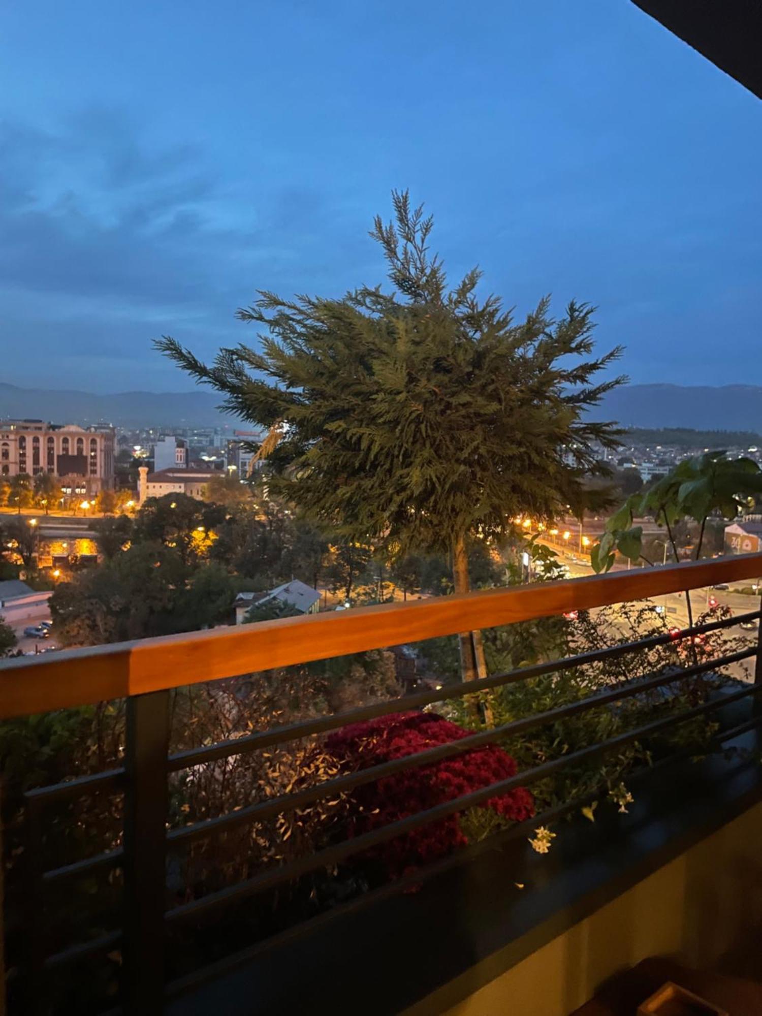 City Leks Apartment Skopje Eksteriør bilde